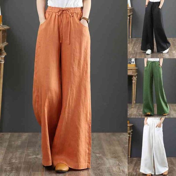 spring summer casual solid color womens pants wide leg high waist pockets loose long trousers plus size 3xl for female, Black;white
spring summer casual solid color womens pants wide leg high waist pockets loose long trousers plus size 3xl for female, Black;white