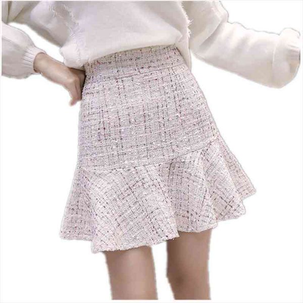 2022 autumn winter mermaid womens skirt mini tweed white black high waist elegant lady plus size skirts
2022 autumn winter mermaid womens skirt mini tweed white black high waist elegant lady plus size skirts