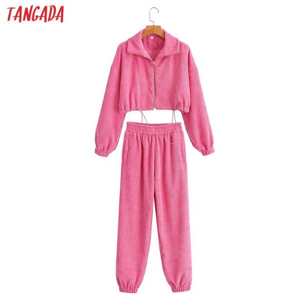 women's two piece pants tangada 2021 women tracksuit sets oversized crop suit 2 pieces jacket suits 8y69, White
women's two piece pants tangada 2021 women tracksuit sets oversized crop suit 2 pieces jacket suits 8y69, White