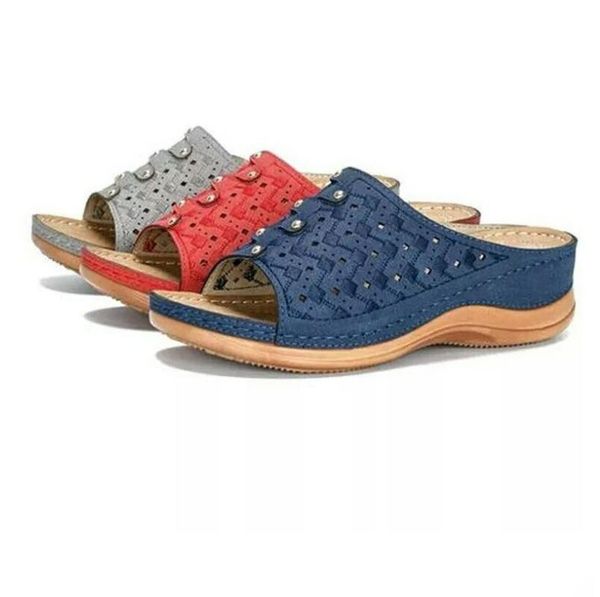 slippers 2021 summer womens fashion wedge rivet sewing ladies comfortable antiskid outdoor beach slip on shoes plus size, Black
slippers 2021 summer womens fashion wedge rivet sewing ladies comfortable antiskid outdoor beach slip on shoes plus size, Black
