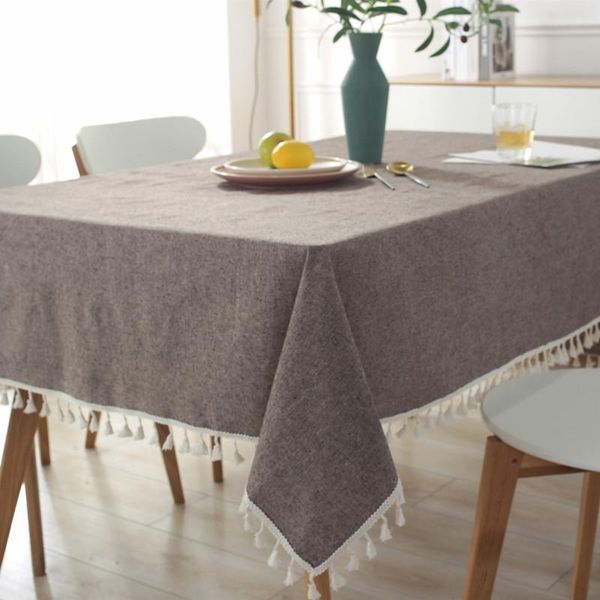 table cloth 2021 product japanese simple style solid color printed polyester&cotton tassels tablecloth
table cloth 2021 product japanese simple style solid color printed polyester&cotton tassels tablecloth