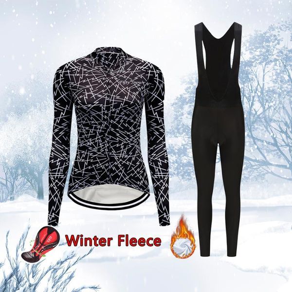 women warm winter bicycle jersey set 2021 thermal fleece cycling clothing mtb dress female road bike clothes suit uniform outfit1, Black;blue
women warm winter bicycle jersey set 2021 thermal fleece cycling clothing mtb dress female road bike clothes suit uniform outfit1, Black;blue