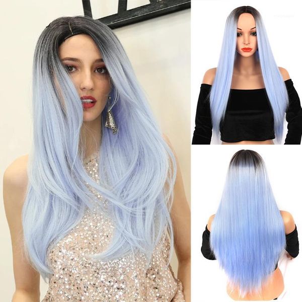 24inches brazilian black ombre blue long straight synthetic hair wig for women cosplay wigs heat resistant middle part wigs1
24inches brazilian black ombre blue long straight synthetic hair wig for women cosplay wigs heat resistant middle part wigs1