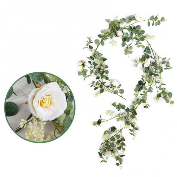 silk artificial rose vine hanging flowers for wall decoration rattan fake plants leaves garland romantic wedding home decorative & wreaths
silk artificial rose vine hanging flowers for wall decoration rattan fake plants leaves garland romantic wedding home decorative & wreaths
