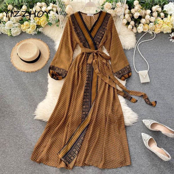 casual dresses yizzhoy spring autumn v neck lace up long sleeve a-line dress korean elegant bohemian holiday women retro print, Black;gray
casual dresses yizzhoy spring autumn v neck lace up long sleeve a-line dress korean elegant bohemian holiday women retro print, Black;gray