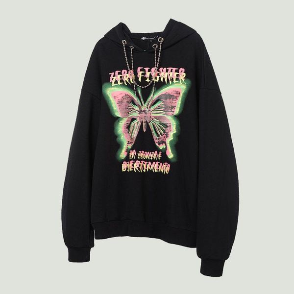 men's hoodies & sweatshirts streetwear hip hop butterfly letter printing mens fashion harajuku ovesized loose pullover couples hooded, Black
men's hoodies & sweatshirts streetwear hip hop butterfly letter printing mens fashion harajuku ovesized loose pullover couples hooded, Black