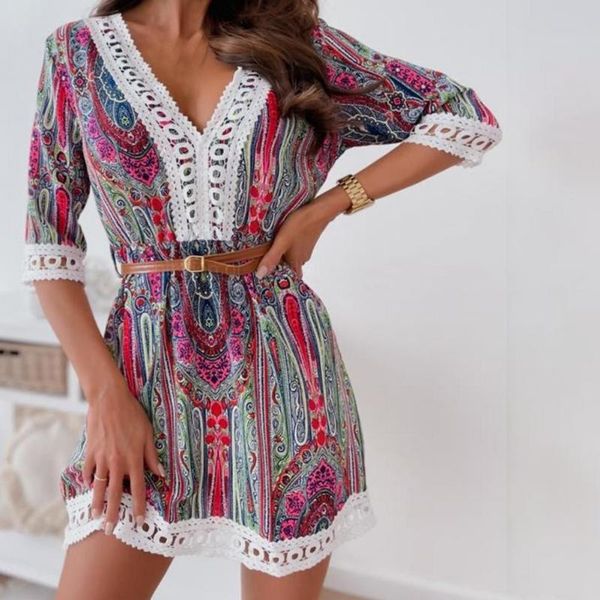 casual dresses vintage women floral print a-line party dress spring summer v neck lace up tassel mini elegant long sleeve ladies, Black;gray
casual dresses vintage women floral print a-line party dress spring summer v neck lace up tassel mini elegant long sleeve ladies, Black;gray