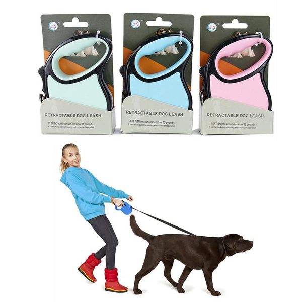dog collars & leashes 3/5m retractable leash automatic nylon durable lead extending puppy walking running leads for small medium dogs
dog collars & leashes 3/5m retractable leash automatic nylon durable lead extending puppy walking running leads for small medium dogs