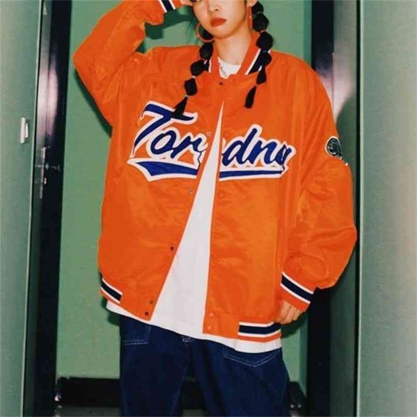 letter embroidery bomber jacket streetwear women casual baseball coats sweatshirts women's loose s 210922, Black;brown
letter embroidery bomber jacket streetwear women casual baseball coats sweatshirts women's loose s 210922, Black;brown