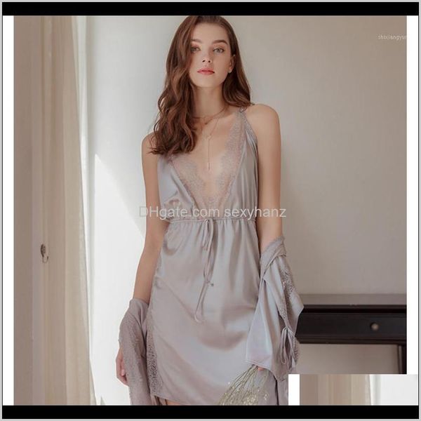 womens sleepwear munllure temperament deep v satin silky passion set lace side slits temptation nightdress comfortable underwear1 aw41g, Black;red
womens sleepwear munllure temperament deep v satin silky passion set lace side slits temptation nightdress comfortable underwear1 aw41g, Black;red