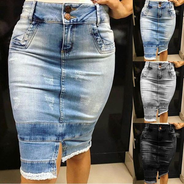 skirts 2021 summer denim skirt fashion casual stretch knee length wash plus size pocket solid color split female, Black
skirts 2021 summer denim skirt fashion casual stretch knee length wash plus size pocket solid color split female, Black