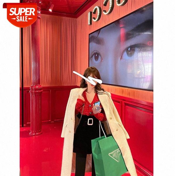 sister, the big red heavy knitting cardigan with a full sense of design in year is same as trendy net red. #ja17, White
sister, the big red heavy knitting cardigan with a full sense of design in year is same as trendy net red. #ja17, White