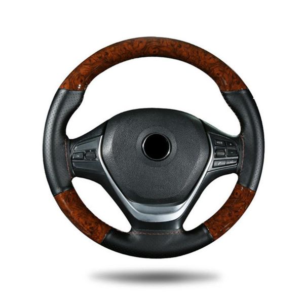 steering wheel covers peach wood braid on car cover with needles and thread genuine leather 38cm auto accessories
steering wheel covers peach wood braid on car cover with needles and thread genuine leather 38cm auto accessories