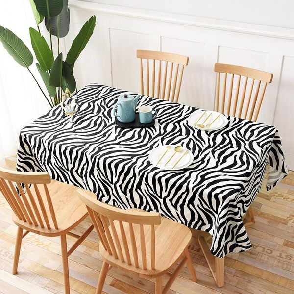 table cloth nordic style black and white zebra-striped fashion tablecloth dining tv cabinet rectangular microwave oven cover
table cloth nordic style black and white zebra-striped fashion tablecloth dining tv cabinet rectangular microwave oven cover