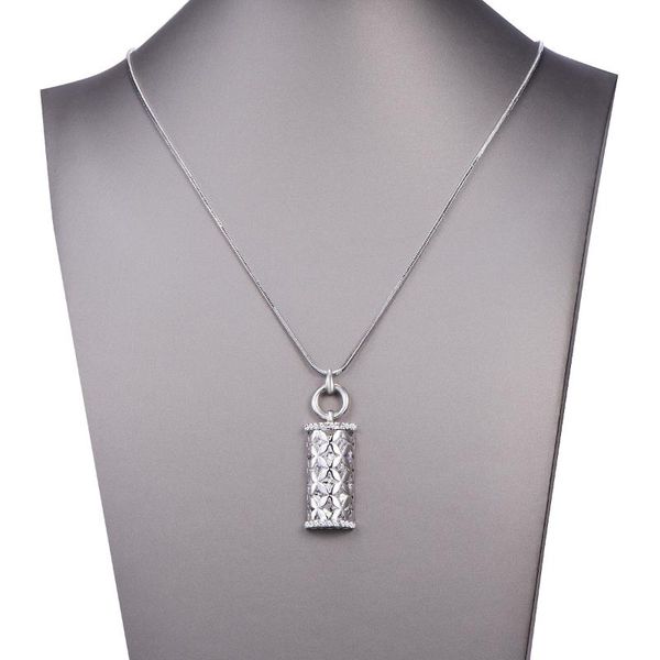 pendant necklaces fashion cubic zirconia whistle hollow crystal for women long chain sweater collier jewelry gift 2021, Silver
pendant necklaces fashion cubic zirconia whistle hollow crystal for women long chain sweater collier jewelry gift 2021, Silver
