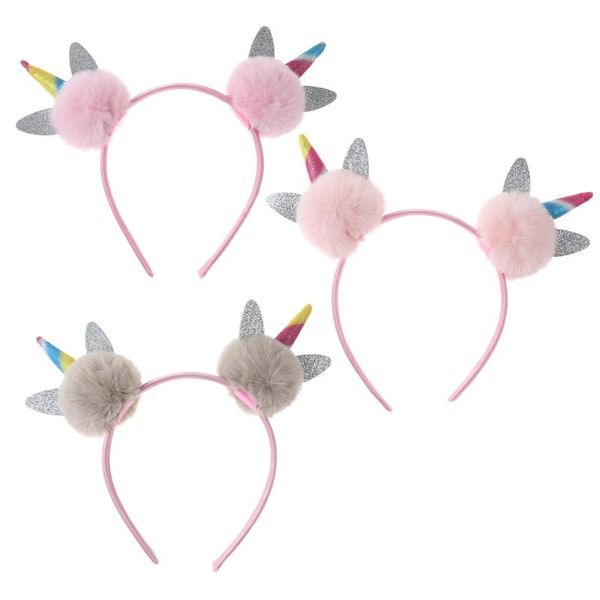 women girls hair hoop cute animal horn ears headband party masquerade sparkling plush balls head dress up accessories, Slivery;white
women girls hair hoop cute animal horn ears headband party masquerade sparkling plush balls head dress up accessories, Slivery;white