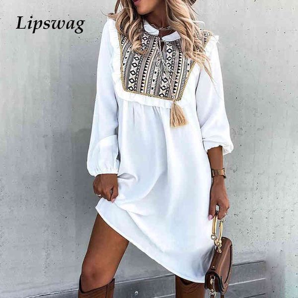 spring summer long sleeve o-neck casual dress women elegant tie-up ruffle party dresses lady 2021 fashion patchwork tassel dress x0521, Black;gray
spring summer long sleeve o-neck casual dress women elegant tie-up ruffle party dresses lady 2021 fashion patchwork tassel dress x0521, Black;gray