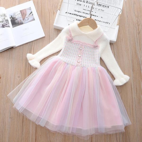 girl's dresses 2021 girls knitted pink dress baby girl solid color princess kids cotton long-sleeved winter fashion toddler clothing, Red;yellow
girl's dresses 2021 girls knitted pink dress baby girl solid color princess kids cotton long-sleeved winter fashion toddler clothing, Red;yellow