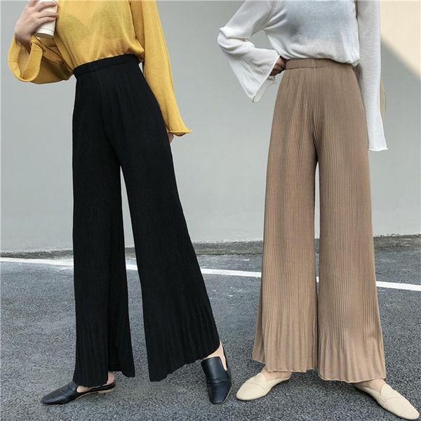women's pants & capris women streetwear high waist loose thin straight trousers elegant all-match trendy korean style pant pleated brea, Black;white
women's pants & capris women streetwear high waist loose thin straight trousers elegant all-match trendy korean style pant pleated brea, Black;white