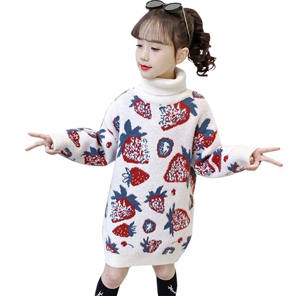 children's turtleneck starwberry knitted sweater for girls casual style turtlenecks children spring autumn clothes girl 210527, Blue
children's turtleneck starwberry knitted sweater for girls casual style turtlenecks children spring autumn clothes girl 210527, Blue