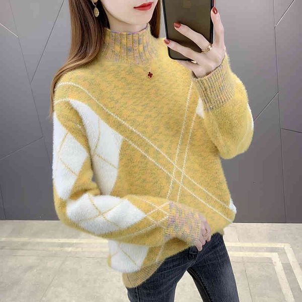 women's sweaters pullover velvet women long sleeve knitted loose jumper 1mit, White;black
women's sweaters pullover velvet women long sleeve knitted loose jumper 1mit, White;black