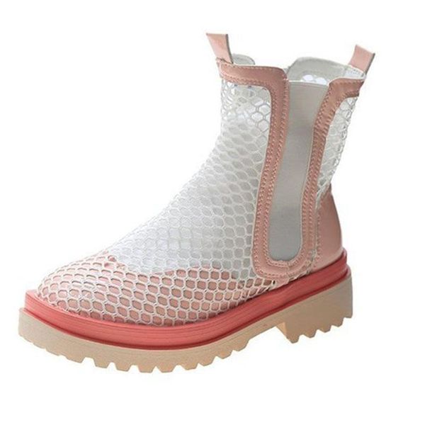 candy color boots women's hollow breathable short shoe thick heel bottom waterproof mesh ladies sandals ankle boot, Black
candy color boots women's hollow breathable short shoe thick heel bottom waterproof mesh ladies sandals ankle boot, Black