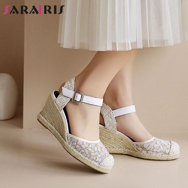 sandals sarairis big size 44 female mixed color buckle wedges women's rome retro casual comfy stylish shoes woman, Black
sandals sarairis big size 44 female mixed color buckle wedges women's rome retro casual comfy stylish shoes woman, Black