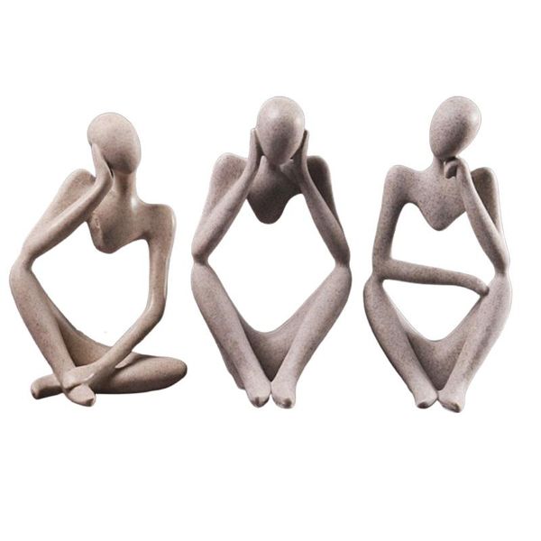 decorative objects & figurines resin european style abstract thinker statue sculptures for home decor office miniature figures craft gift
decorative objects & figurines resin european style abstract thinker statue sculptures for home decor office miniature figures craft gift