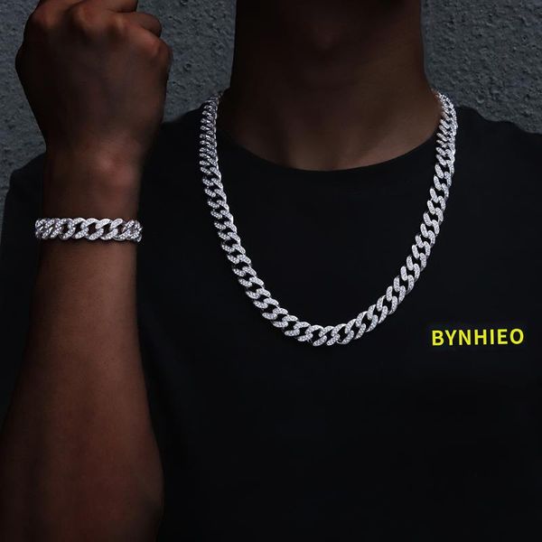 chains hip hop 13mm miami cuban chain necklace men gold color iced out link for women jewellery gift, Silver
chains hip hop 13mm miami cuban chain necklace men gold color iced out link for women jewellery gift, Silver