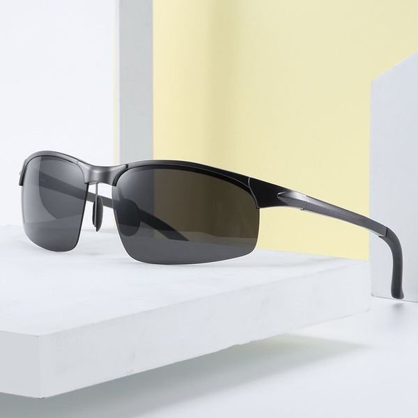 designer vintage aluminum magnesium sunglasses men semi-rimless eyewear for outdoor driving goggles luxury oculos shades 6806-1df, White;black
designer vintage aluminum magnesium sunglasses men semi-rimless eyewear for outdoor driving goggles luxury oculos shades 6806-1df, White;black
