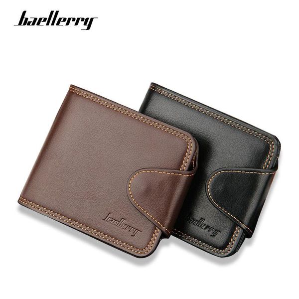 wallets baellerry luxury men wallet short leather zipper small money purses design dollar clip slim purse hasp card holder, Red;black
wallets baellerry luxury men wallet short leather zipper small money purses design dollar clip slim purse hasp card holder, Red;black