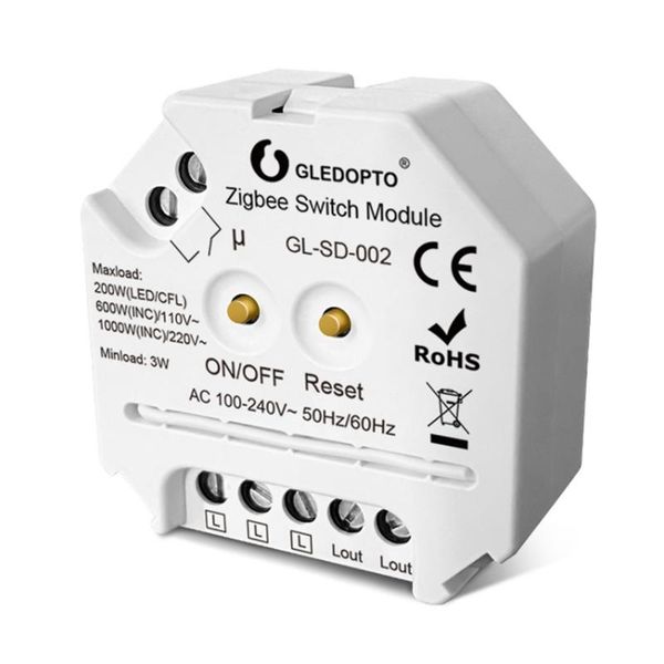 smart home control gledopto zigbee3.0 no neutral switch module compatible with tuya smartthings app alex voice push
smart home control gledopto zigbee3.0 no neutral switch module compatible with tuya smartthings app alex voice push
