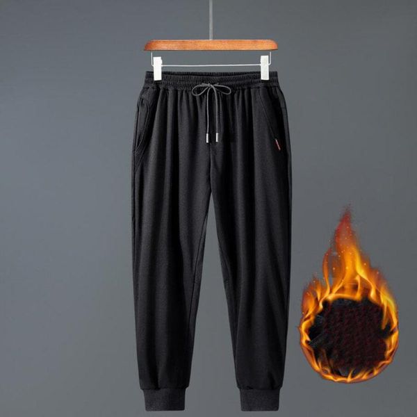 men's pants autumn winter velvet thick plus size trousers 10xl 165kg large sports, Black
men's pants autumn winter velvet thick plus size trousers 10xl 165kg large sports, Black