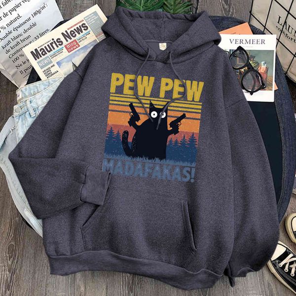 pew - pew madafakas men's hoodie, loose wool pocket cloth, retro fashion sweatshirt, animation t-shirt, hip-hop sweatshirt, Black
pew - pew madafakas men's hoodie, loose wool pocket cloth, retro fashion sweatshirt, animation t-shirt, hip-hop sweatshirt, Black