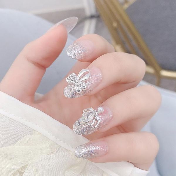 false nails 24pcs fake with designs white diamond queen crown bowknot decor silver powder gradient wearable press on to, Red;gold
false nails 24pcs fake with designs white diamond queen crown bowknot decor silver powder gradient wearable press on to, Red;gold