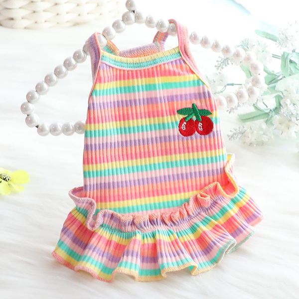 rainbow suspender skirt dog clothes dress super dogs clothing pet outfits cute summer cotton yorkies print girl ropa para perro apparel
rainbow suspender skirt dog clothes dress super dogs clothing pet outfits cute summer cotton yorkies print girl ropa para perro apparel