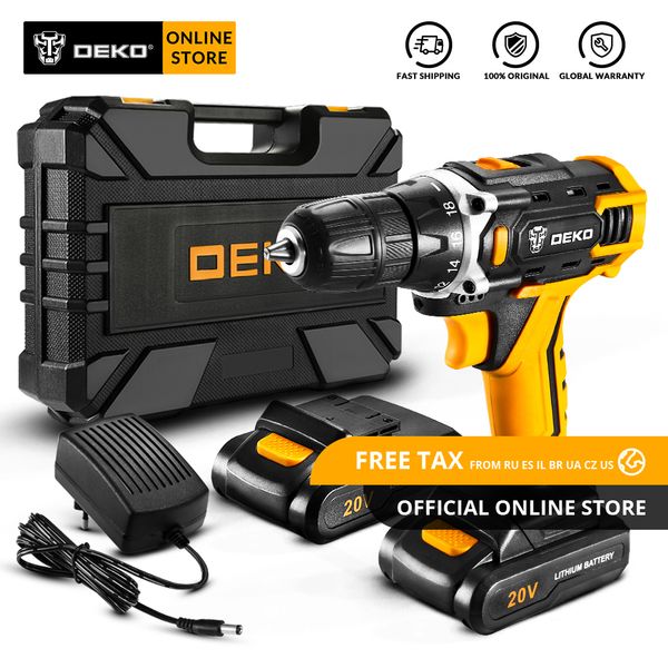 deko banger 12v loner 16v sharker 20v cordless drill with led light electric screwdriver with lithium battery mini power driver
deko banger 12v loner 16v sharker 20v cordless drill with led light electric screwdriver with lithium battery mini power driver