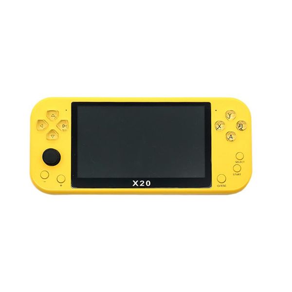 portable game players est handheld x20 console 5 inch screen 8g/40g 2000 games for 8/16/32/128 bit with two gamepads controller
portable game players est handheld x20 console 5 inch screen 8g/40g 2000 games for 8/16/32/128 bit with two gamepads controller
