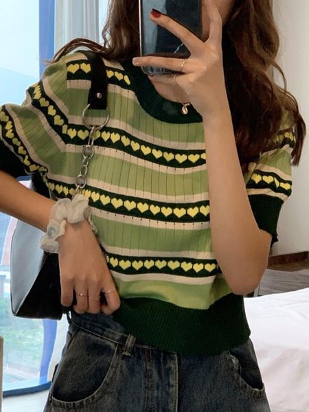 women's sweaters cmaz short sleeve design blouse summer 2021 knitwear half thin sweater niche outerwear, White;black
women's sweaters cmaz short sleeve design blouse summer 2021 knitwear half thin sweater niche outerwear, White;black