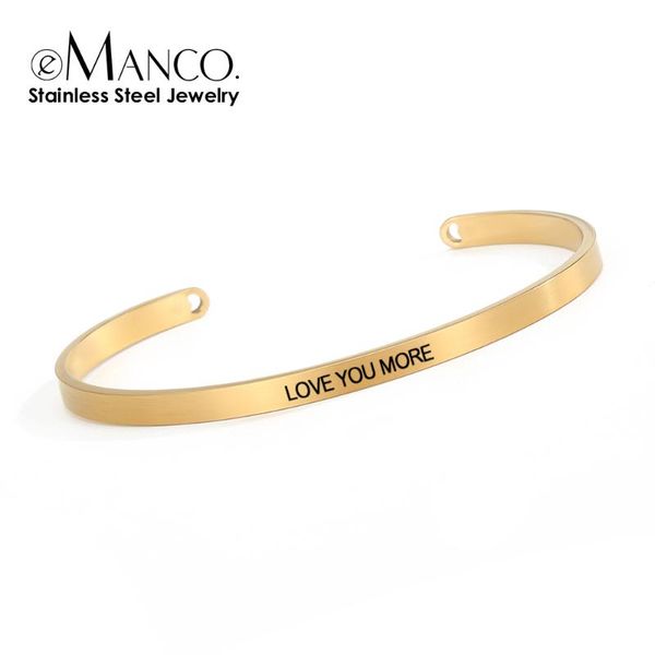 bangle custom bracelet women female love you more 316l stainless steel jewelry for girls kids gifts, Black
bangle custom bracelet women female love you more 316l stainless steel jewelry for girls kids gifts, Black