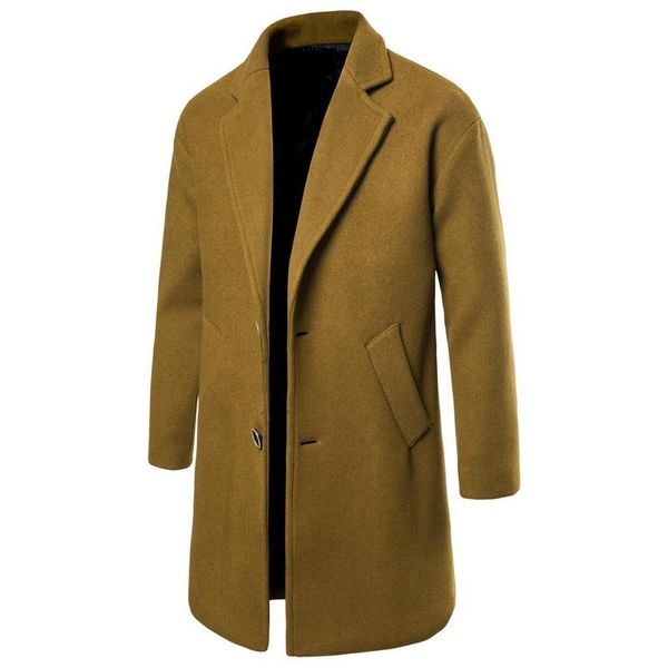 men's wool & blends men clothing 2021 autumn winter casual mid-length woolen coat european american fashion windbreaker, Black
men's wool & blends men clothing 2021 autumn winter casual mid-length woolen coat european american fashion windbreaker, Black