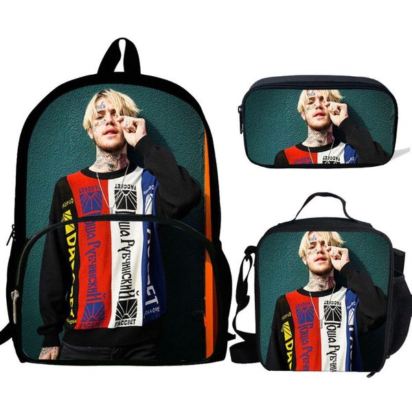 lil peep print backpack children satchel casual book bag school set for kids boy girls mochila escola bags
lil peep print backpack children satchel casual book bag school set for kids boy girls mochila escola bags