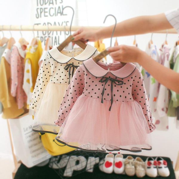 girl's dresses 0-3 years old baby girl dress long-sleeved autumn clothes children's yarn skirt spring and western style, Red;yellow
girl's dresses 0-3 years old baby girl dress long-sleeved autumn clothes children's yarn skirt spring and western style, Red;yellow