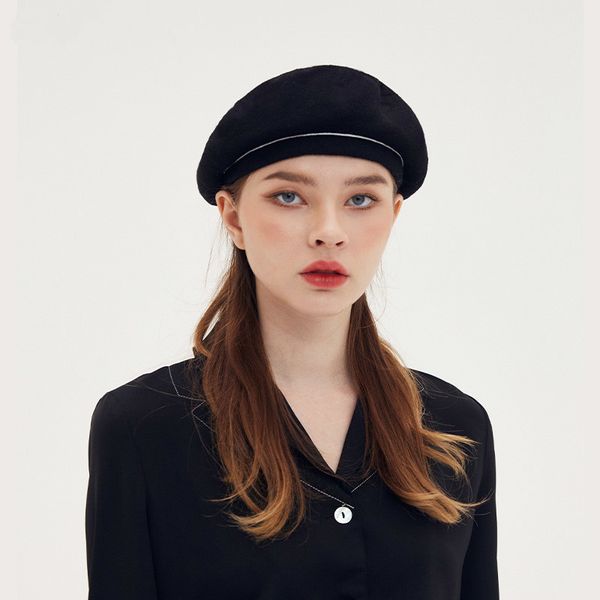 jin-swhbias women barets fashion black color wool designer out of painting french artist beanie beret hat, Blue;gray
jin-swhbias women barets fashion black color wool designer out of painting french artist beanie beret hat, Blue;gray
