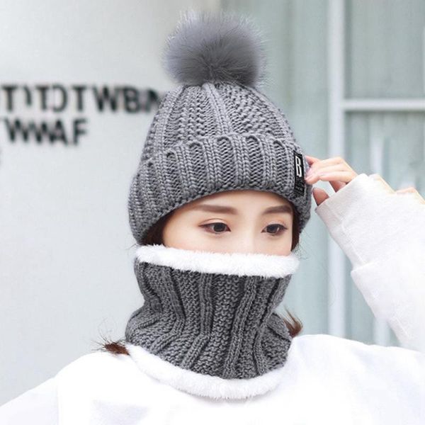 beanie/skull caps winter women hat plus velvet thickening knitted hats scarf 2 pieces set thick balaclava ski cap skullies beanies female, Blue;gray
beanie/skull caps winter women hat plus velvet thickening knitted hats scarf 2 pieces set thick balaclava ski cap skullies beanies female, Blue;gray