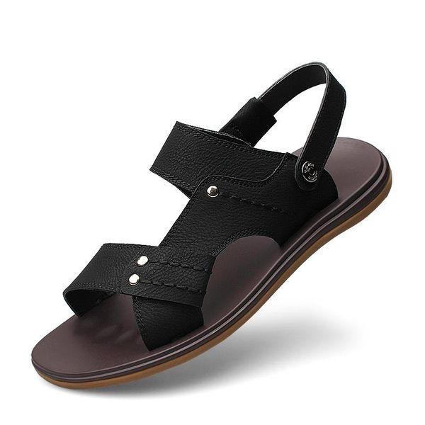 sandals 2021 sandalsslippers work beach hombre sandalias sandal male leather herren sandles rasteira sandalle safety para, Black
sandals 2021 sandalsslippers work beach hombre sandalias sandal male leather herren sandles rasteira sandalle safety para, Black