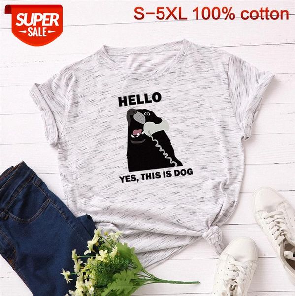 spot european and american women's loose spoof dog round neck short-sleeved cotton t-shirt women #t71m, White
spot european and american women's loose spoof dog round neck short-sleeved cotton t-shirt women #t71m, White