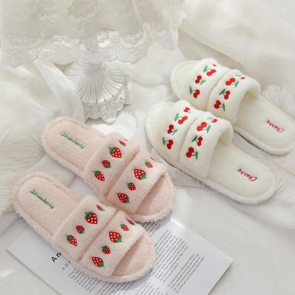 slippers girl open toe cartoon avocado cherry long plush strawberry anti-slip mute indoor home decor, Black
slippers girl open toe cartoon avocado cherry long plush strawberry anti-slip mute indoor home decor, Black