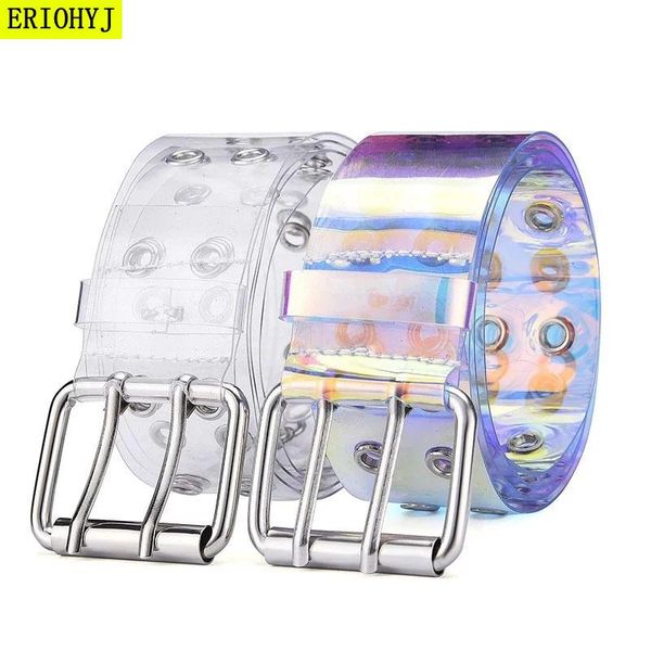 belts 2021 two row pvc clear belt for women fashion pin buckle female white waist trousers transparent ladies jeans grommet, Black;brown
belts 2021 two row pvc clear belt for women fashion pin buckle female white waist trousers transparent ladies jeans grommet, Black;brown