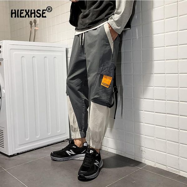 men cargo pants stretch multi-pocket trousers streetwear sweatpants hip hop casual joggers male fashion men's, Black
men cargo pants stretch multi-pocket trousers streetwear sweatpants hip hop casual joggers male fashion men's, Black